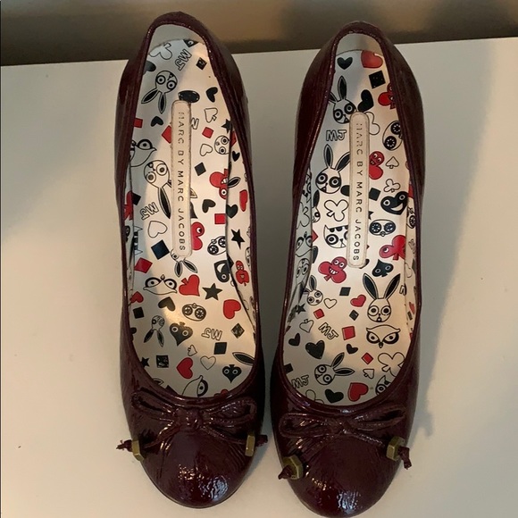 Marc by Marc Jacobs Burgundy Heels - Picture 3 of 3